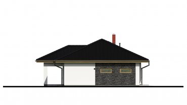 Projekt bungalovu Gita s garáží - 3