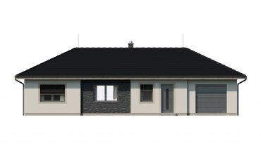 Projekt bungalovu Ella s garáží - 2